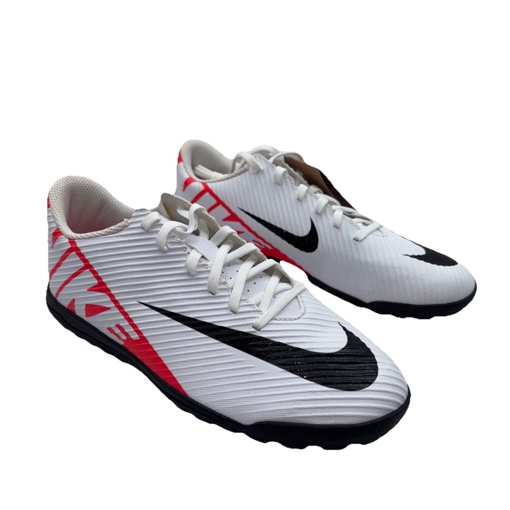 Nike Mercurial Vapor 15 Club Fg/Mg Bright Crimson-White-Black Sz 5.5 DJ5968 600